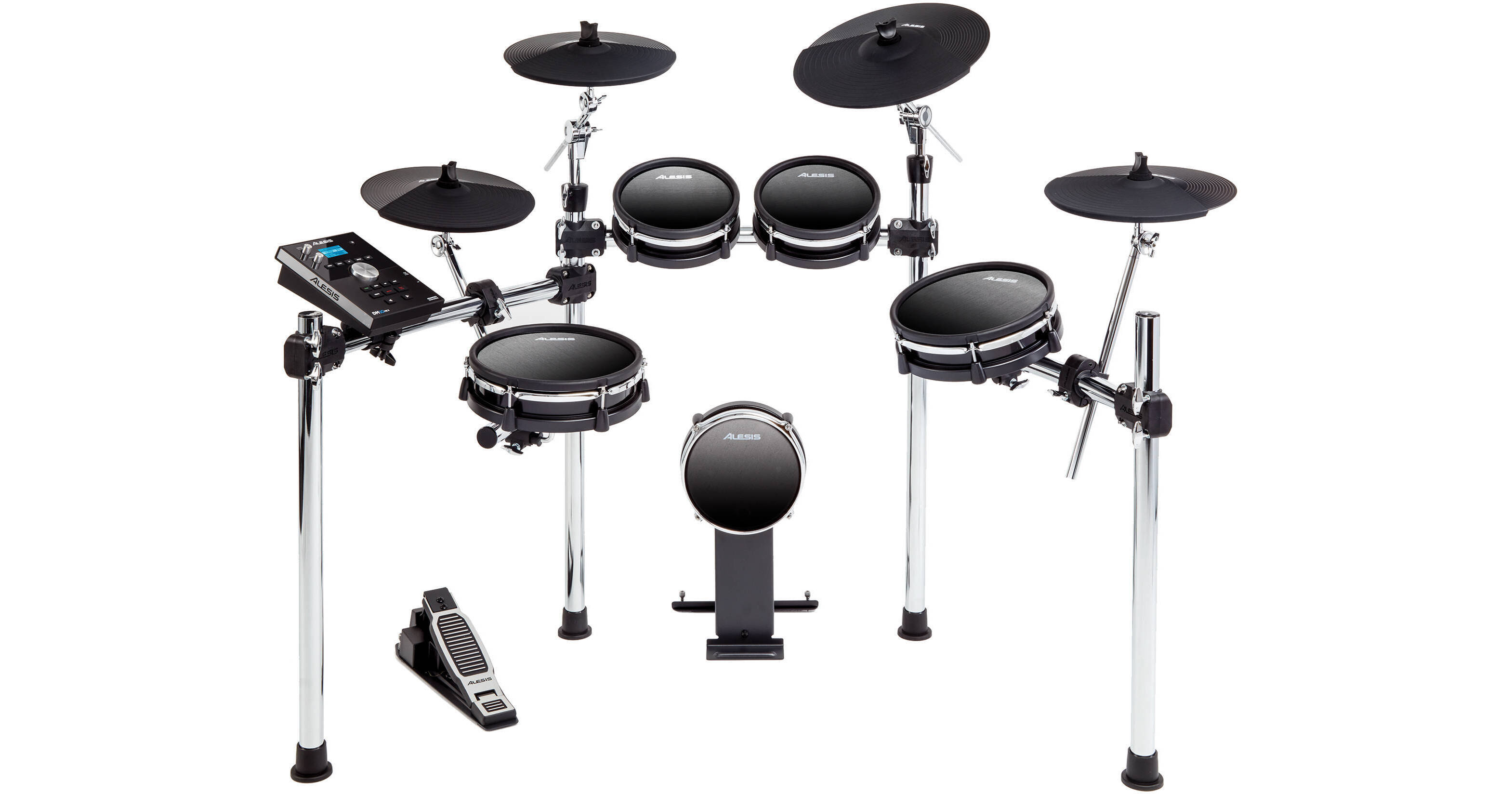 Alesis DM10 MKII Studio Kit, Nine-Piece Electronic Drum Kit with Mesh Heads