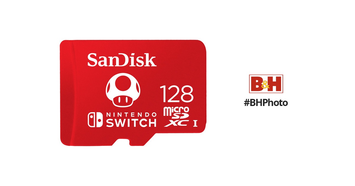 SanDisk UHS-I Card SDSQXBO-128G-ANCZA B&H
