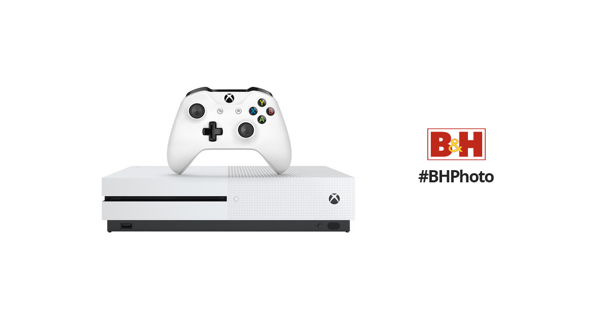 Microsoft Xbox One S Gaming Console (White) ZQ9-00001 B&H Photo