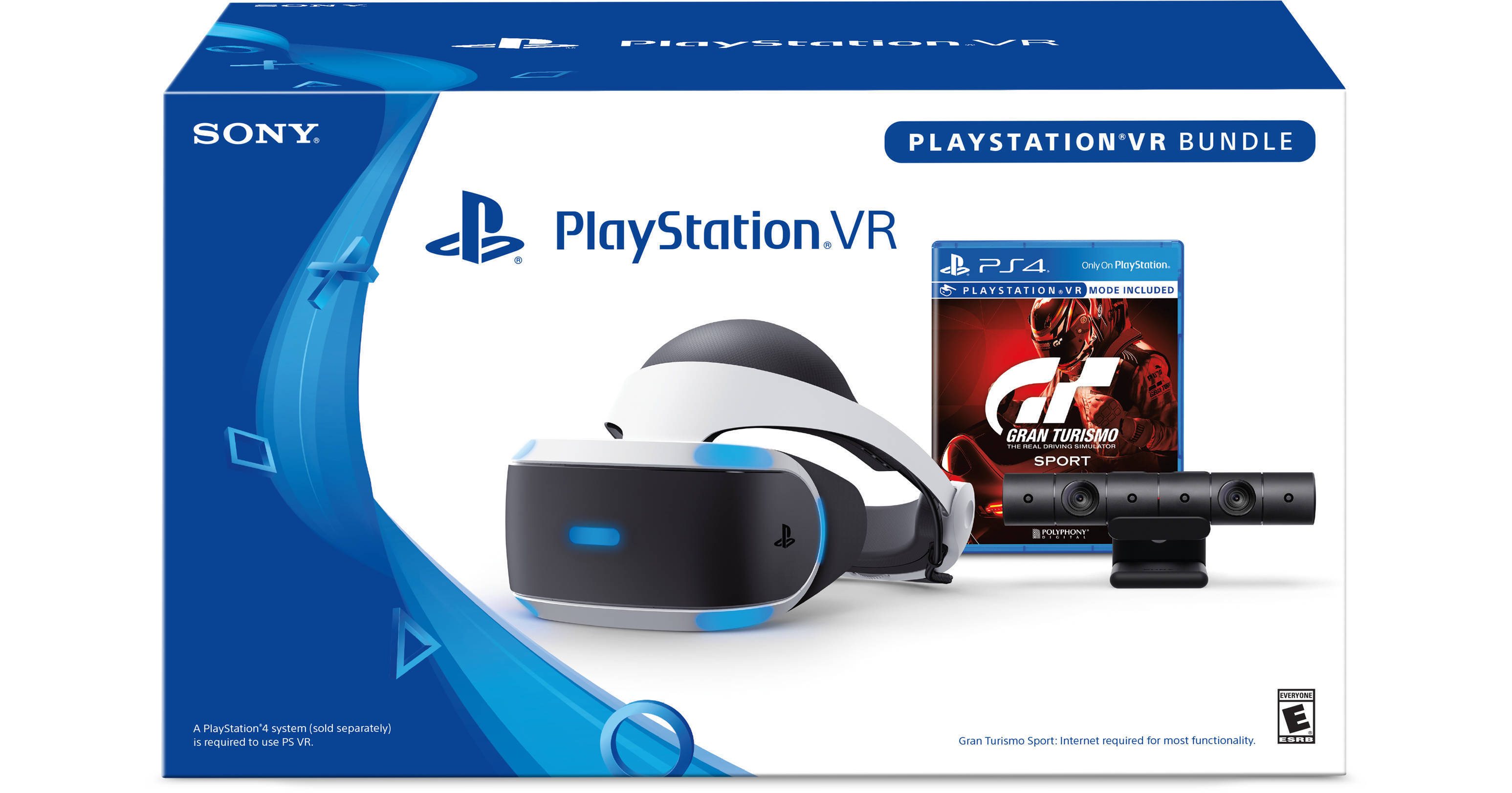  PlayStation VR Bundle (3 Items)- Gran Turismo Sport