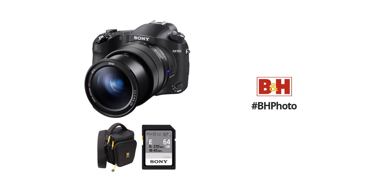 Sony Cyber-shot DSC-RX10 IV Digital Camera with Accessory Kit