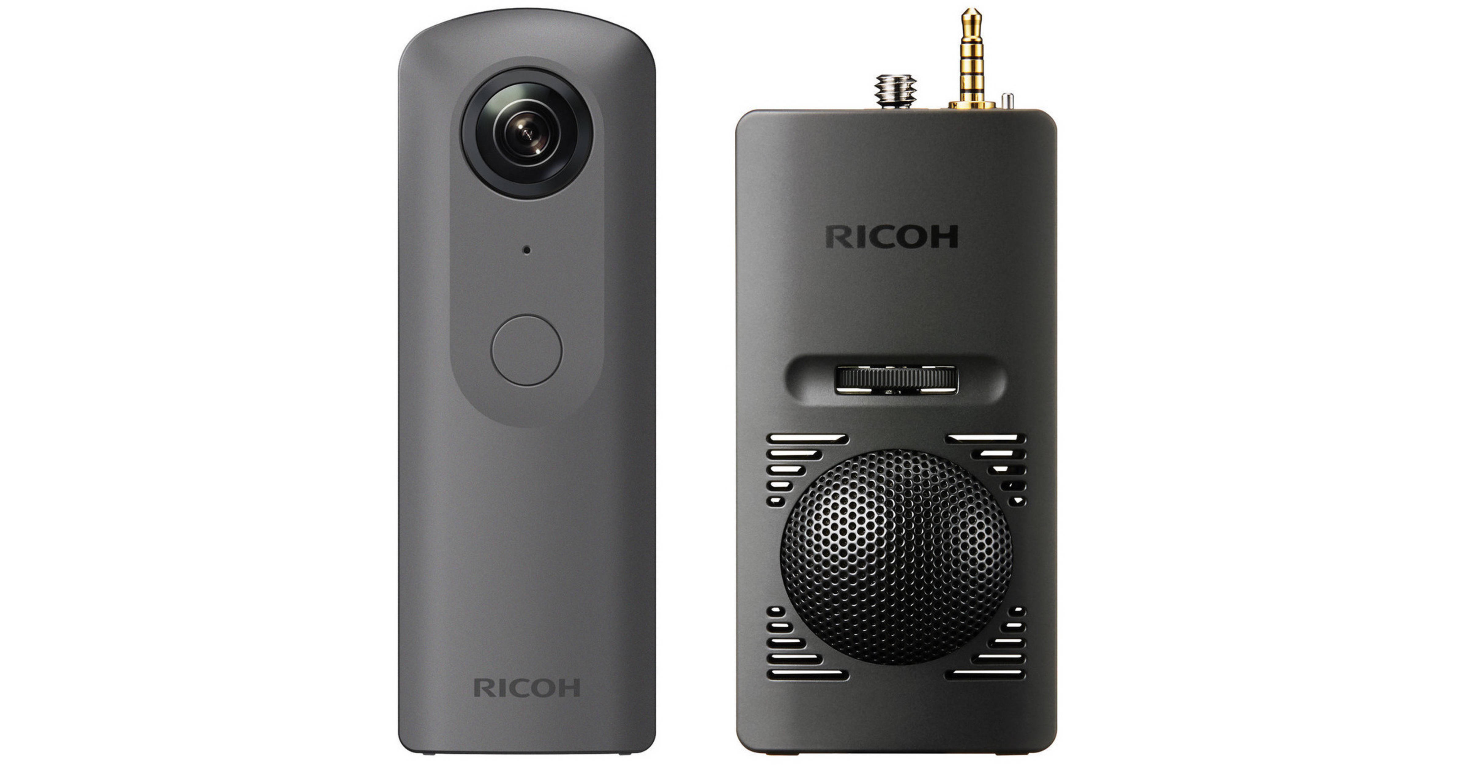 Ricoh THETA V 360 4K VR Camera Kit with TA-1 3D 910725-KIT B&H