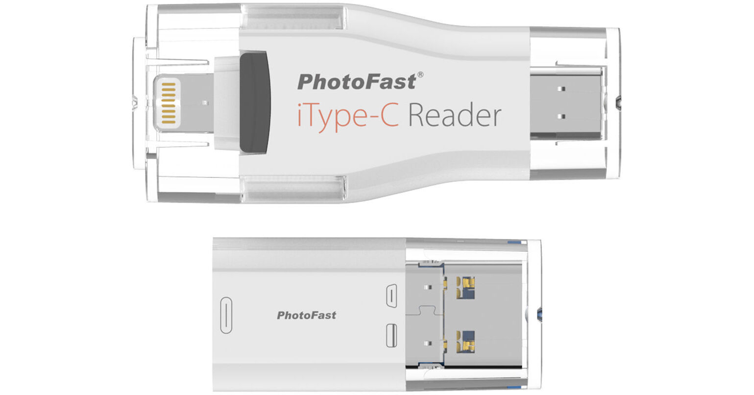 PhotoFast iType-C Clé USB 4-en-1 (Lightning, USB/C, USB 3.0, Micro