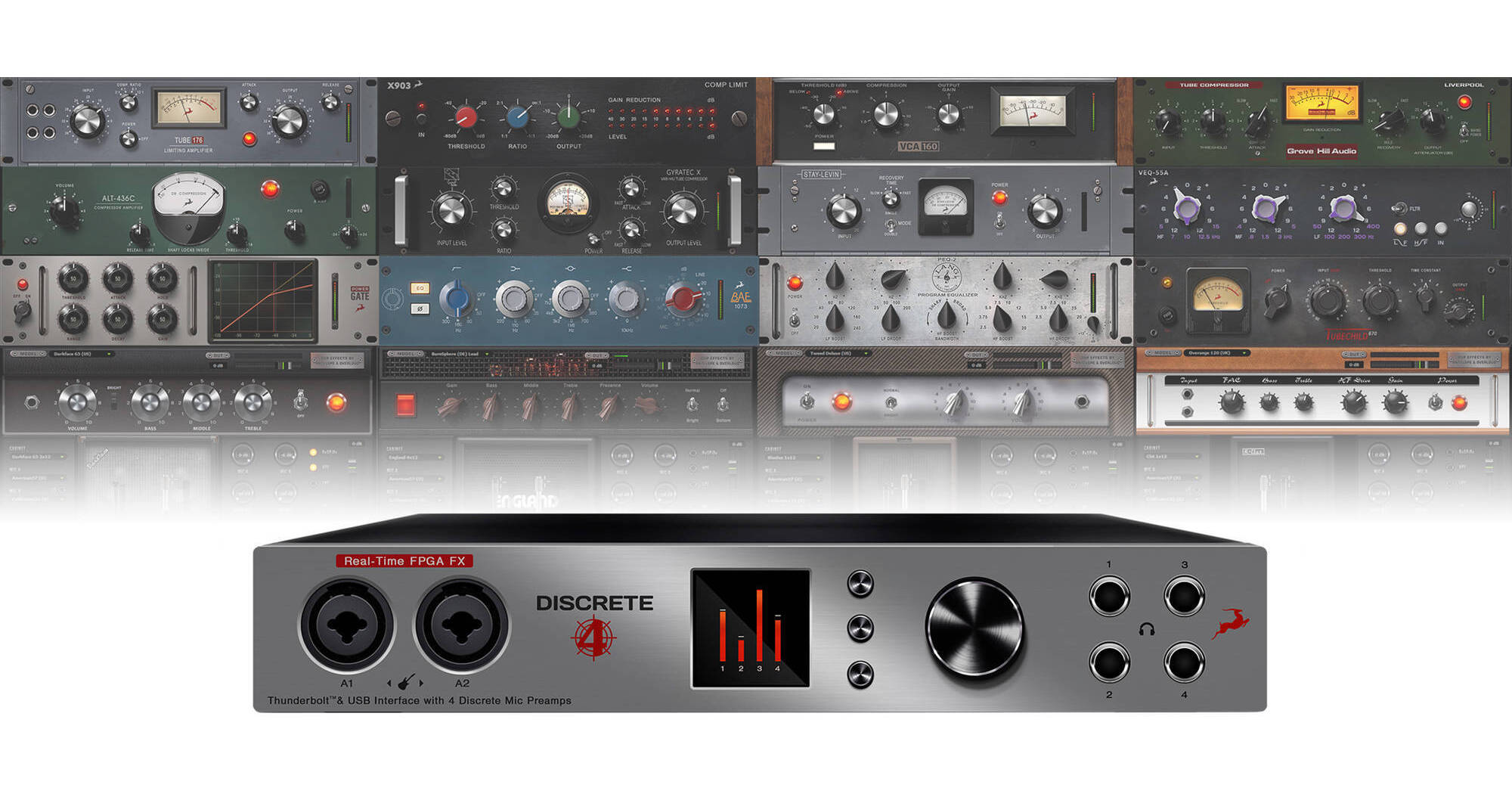 Antelope Discrete 4 Thunderbolt/USB DISCRETE 4 WITH BASIC FX