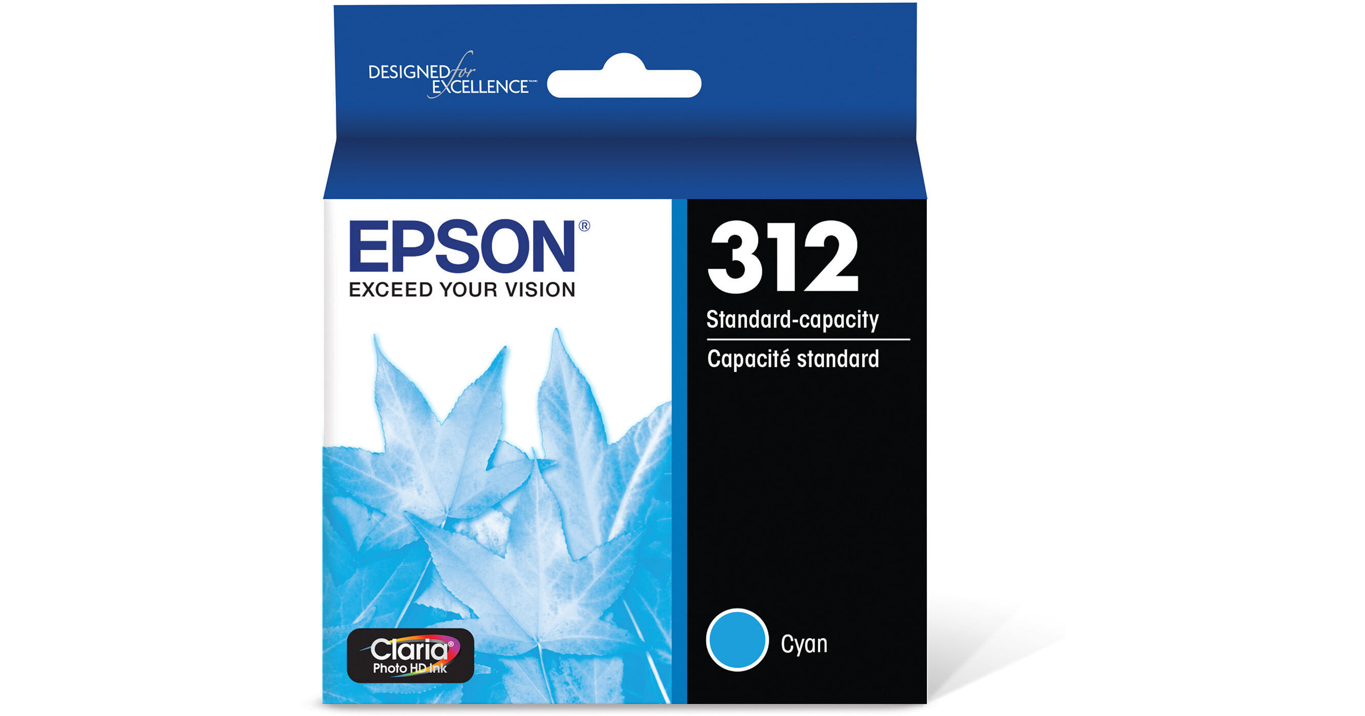 Epson T312 Cyan Claria Photo HD Ink Cartridge T312220-S B&H