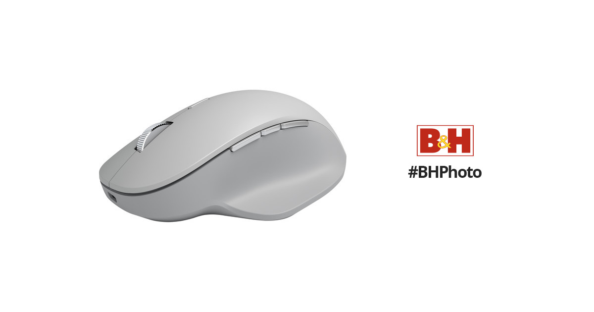 Microsoft Surface (Gray) FTW-00001 Mouse Wireless B&H Precision