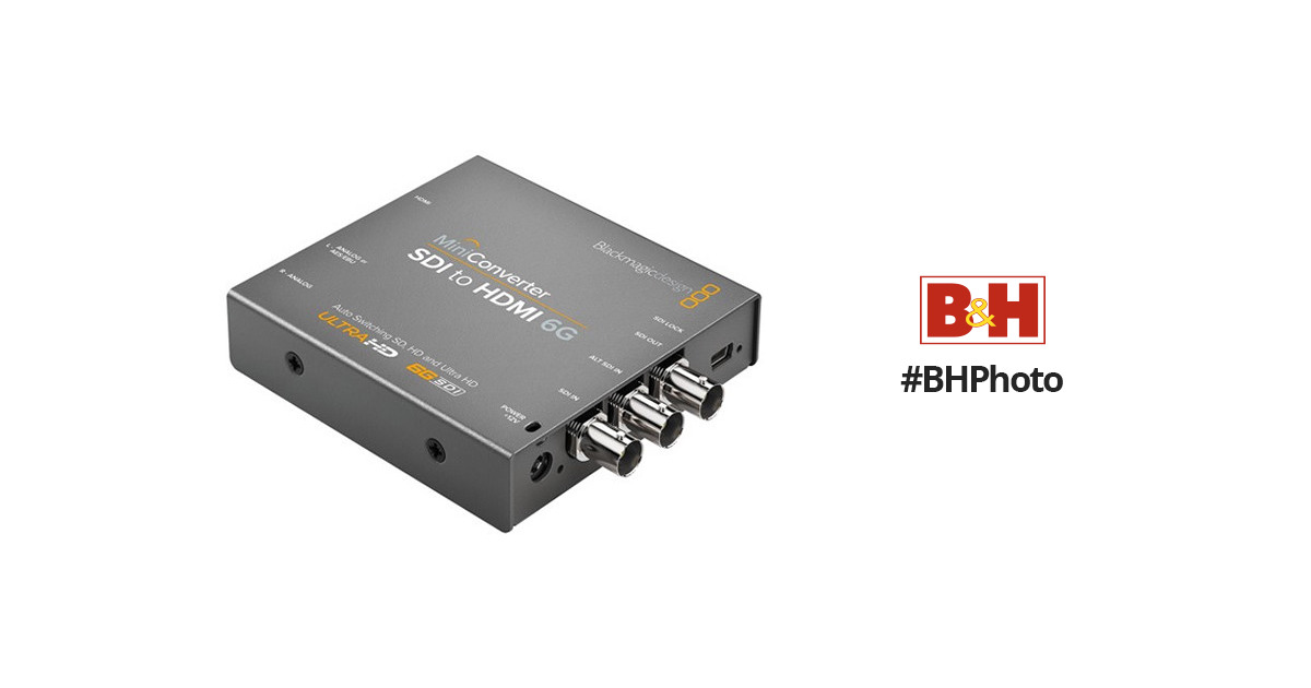 Blackmagic Design Blackmagic Design MiniConverter SDI to HDMI 4K 6G SDI HDSDI Ultra HD to HDMI * 