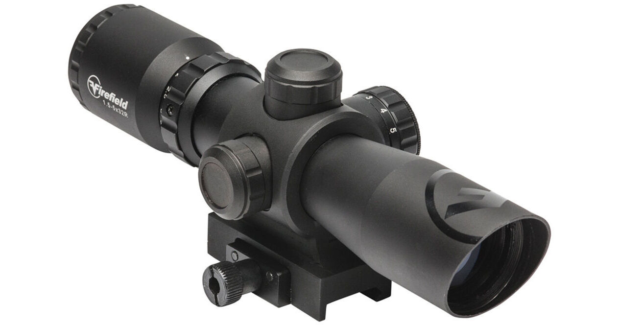  Customer reviews: Firefield Barrage 1.5-5X32 Riflescope with  Red Laser