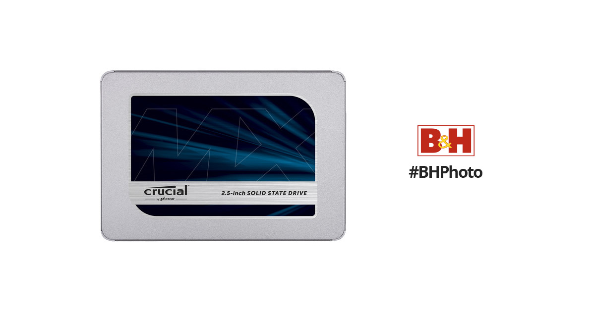 tryk Brawl At interagere Crucial 500GB MX500 2.5" Internal SATA SSD CT500MX500SSD1 B&H