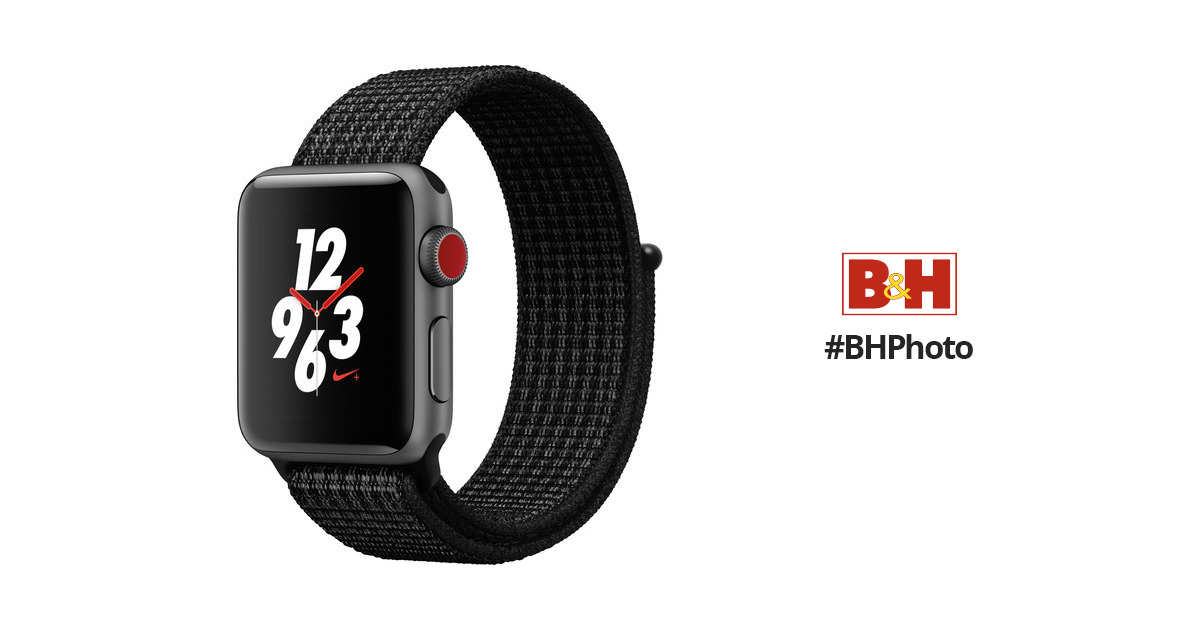 Apple Watch Nike+ Series 3 38mm Smartwatch MQL82LL/A B&H Photo