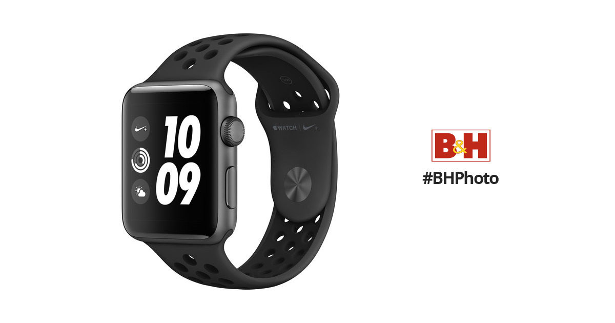 Apple Watch Nike+ Series 2 42mm Smartwatch MQ182LL/A B&H Photo