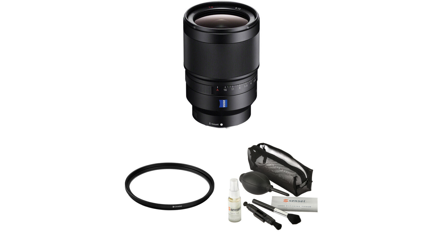 Sony Distagon T* FE 35mm f/1.4 ZA Lens with UV Filter Kit B&H