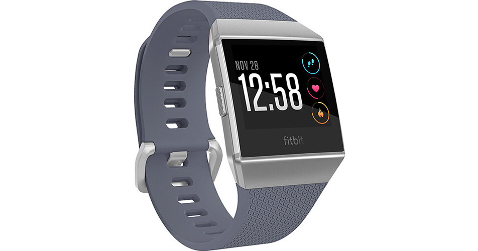 fitbit ionic blue gray & silver gray