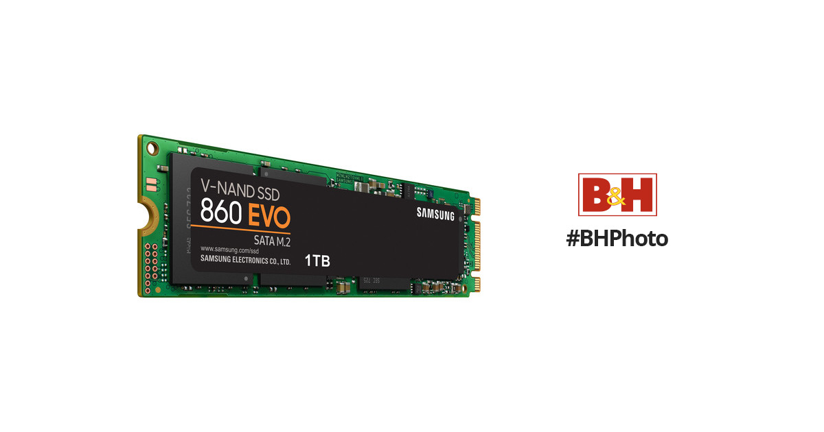 Samsung 860 EVO 1TB M2 M.2 V-NAND SSD MZ-N6E1T0 1TB