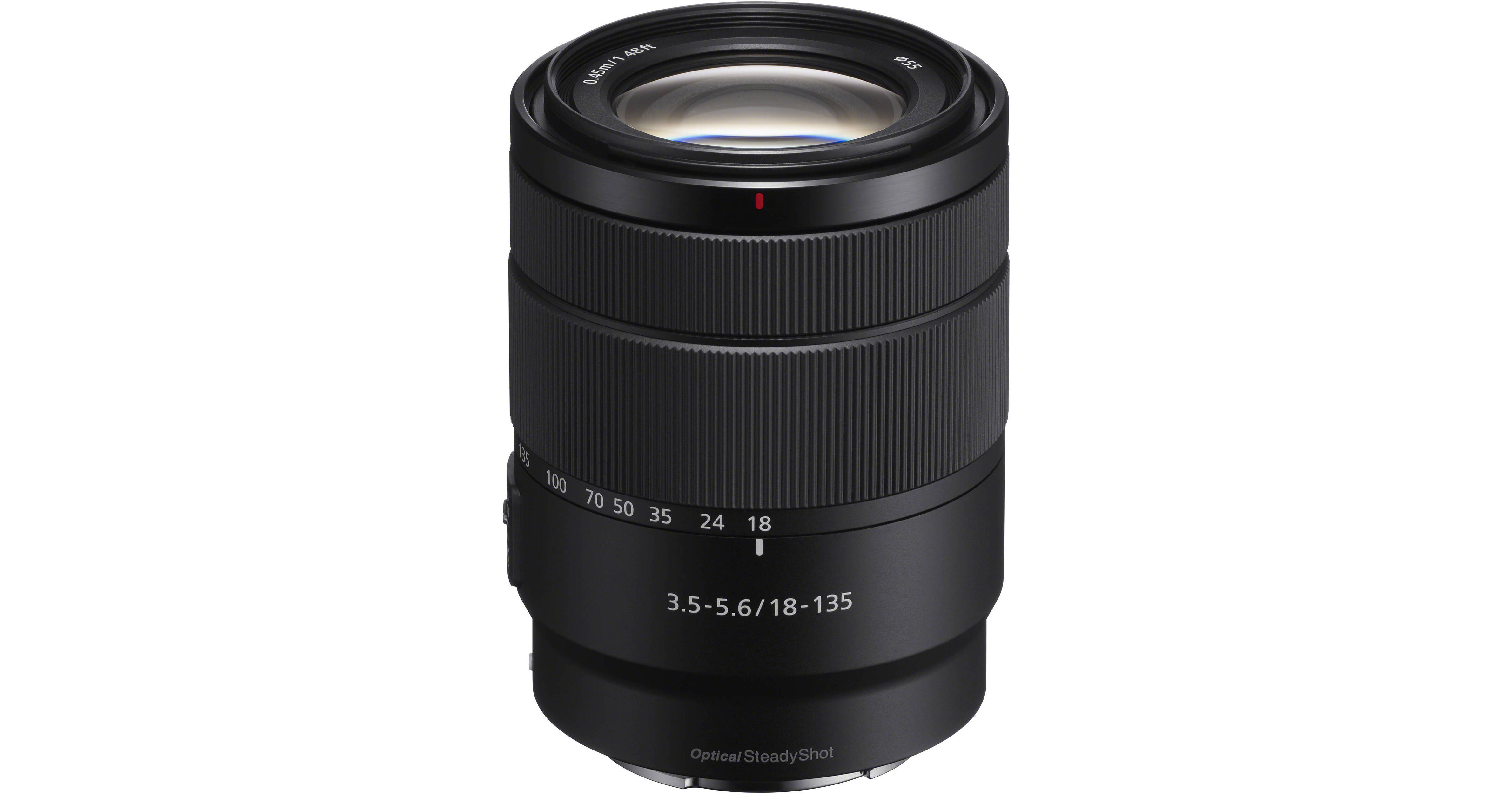 Sony E 18-135mm f/3.5-5.6 OSS Lens SEL18135 B&H Photo Video