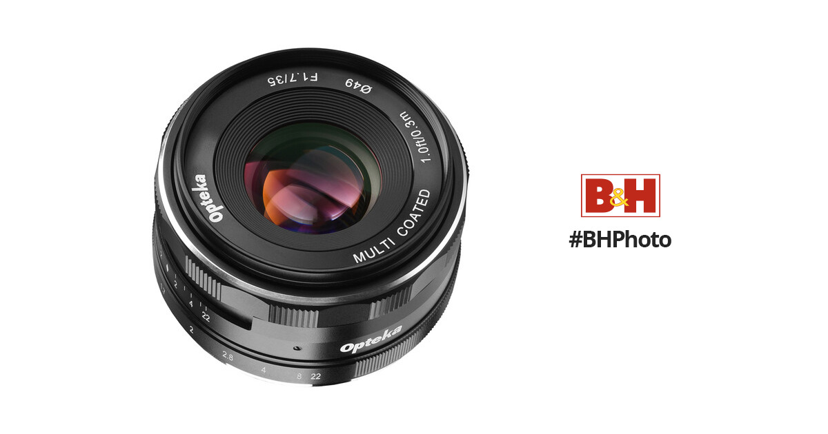 Opteka 35mm f/1.7 Lens for Micro Four Thirds OPTM3517M43 B&H