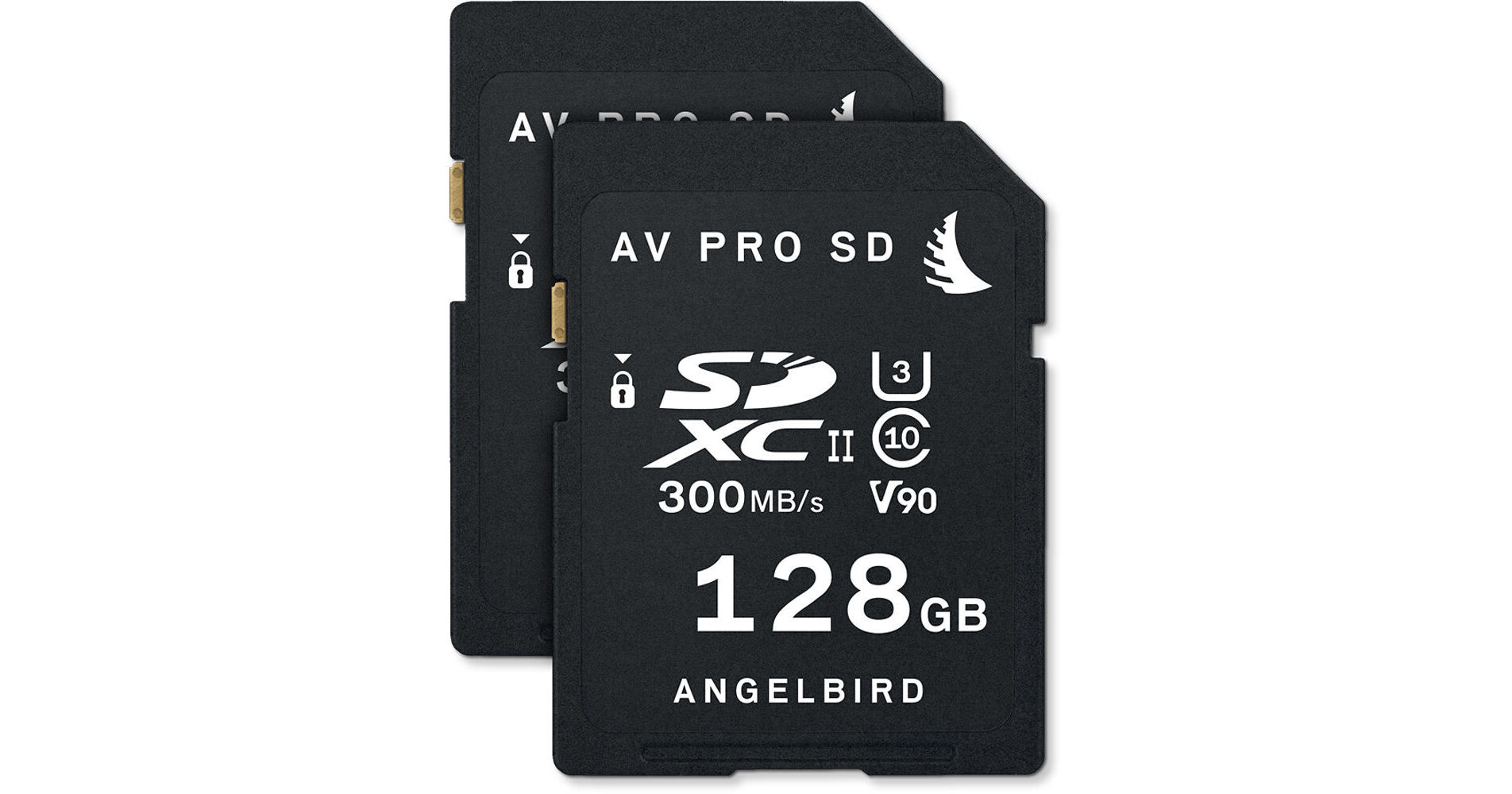 Angelbird 128GB AV Pro UHSII SDXC Memory Card (2Pack)