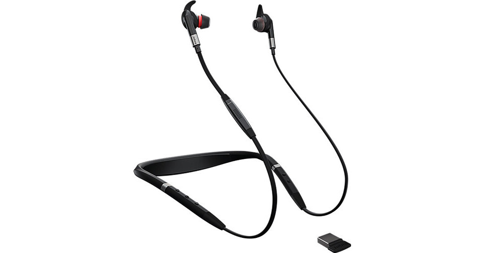 Jabra Evolve 75e Wireless Earbuds 7099-823-309 B&H Photo Video