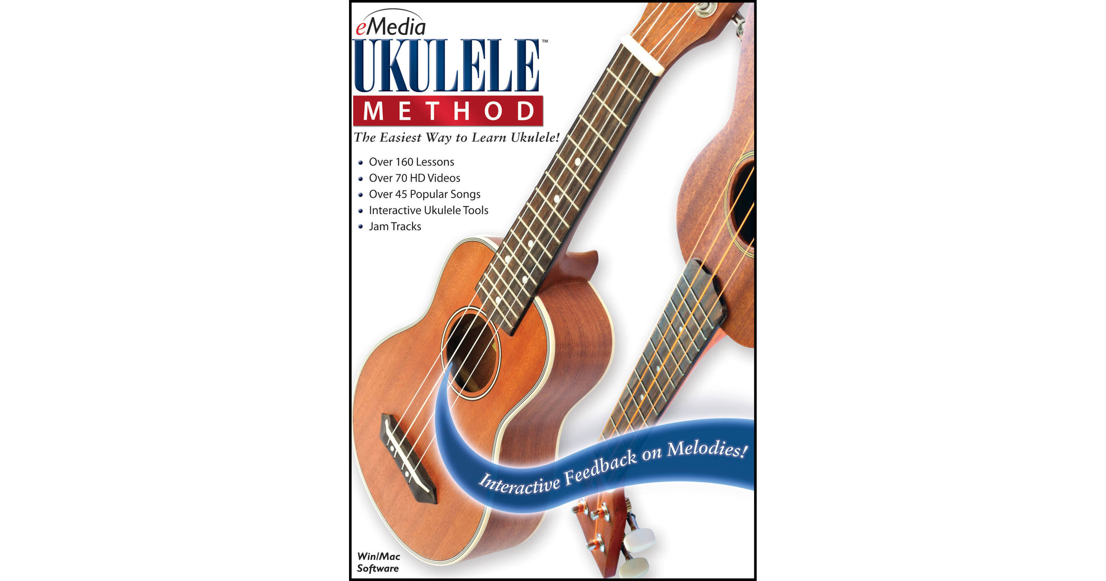 eMedia Music Ukulele Method Ukulele Learning EU12161DLW B&H