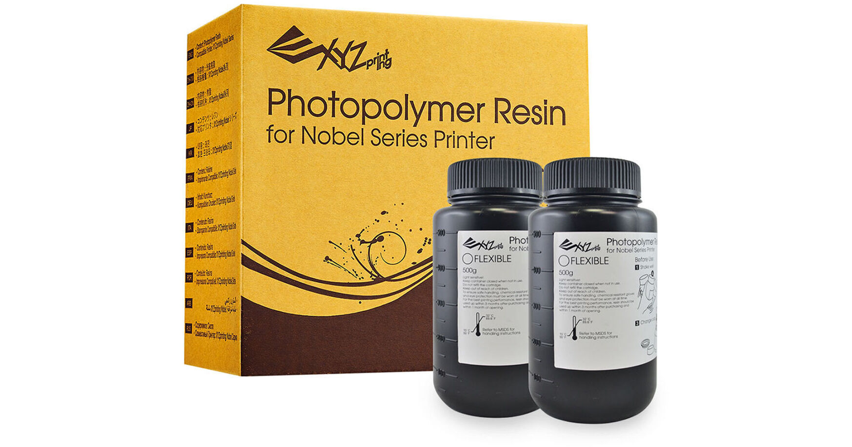 XYZprinting Photopolymer Resin for Nobel Series RUGNRXTW04K B&H