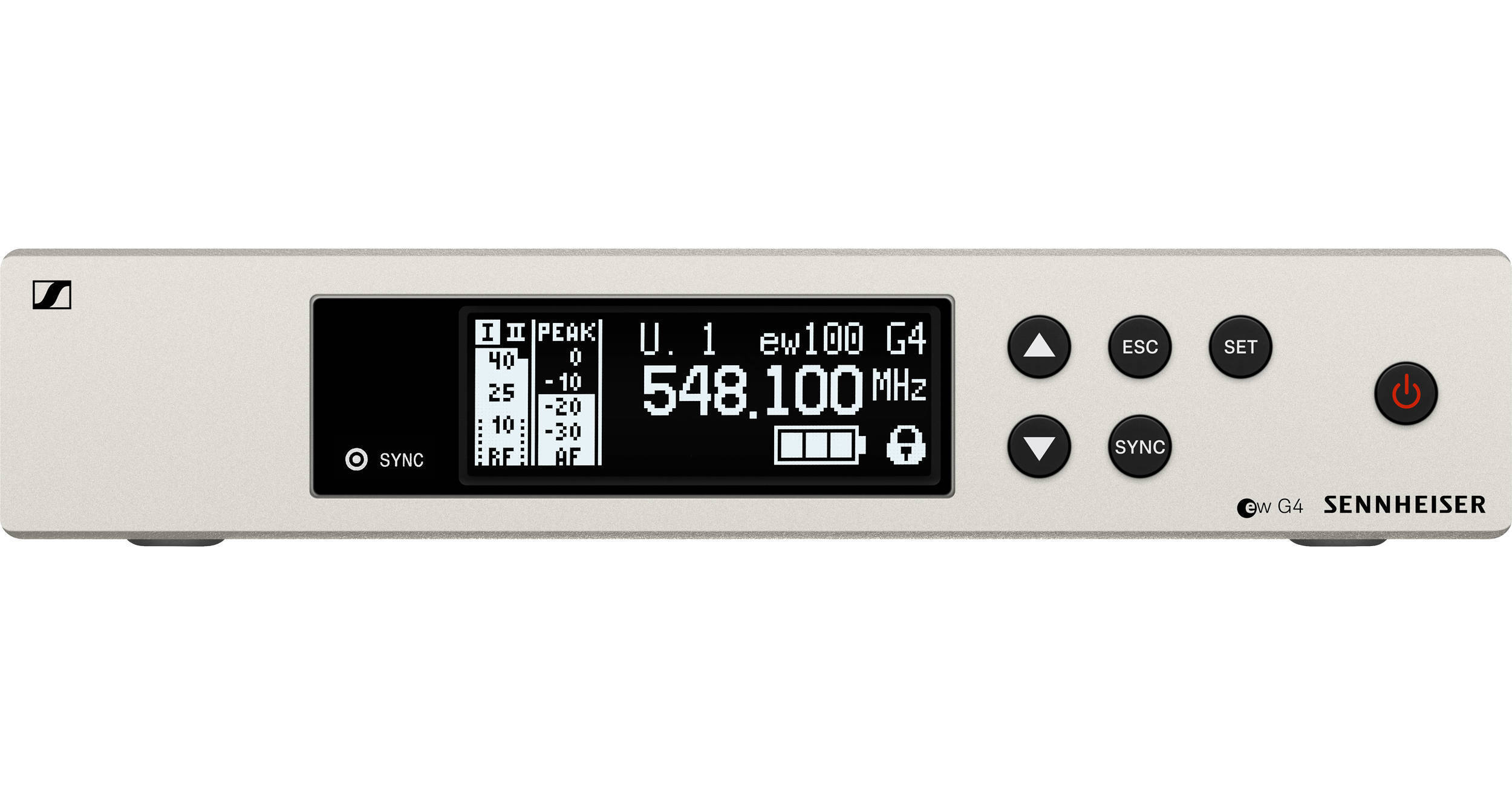 Sennheiser Em 100 G4 Wireless Receiver Em 100 G4 A1 B H Photo
