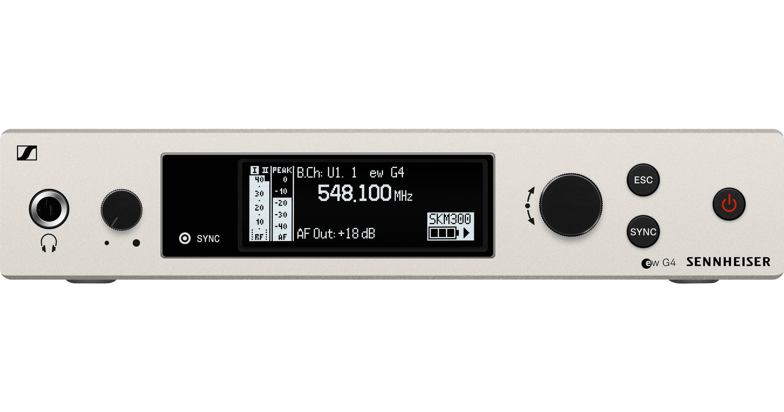 Sennheiser EM 300-500 G4 Wireless Receiver (GW1: 558 to 608 MHz)