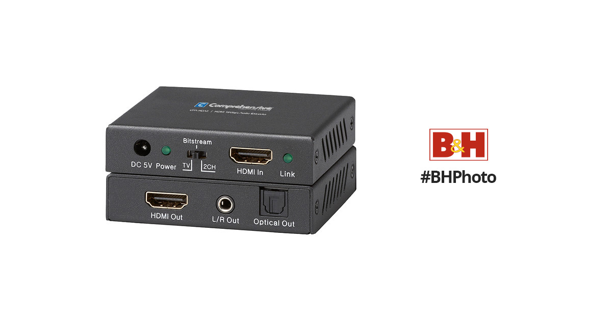 Comprehensive 4K HDMI Audio Extractor CPA-HDA3 B&H Photo Video