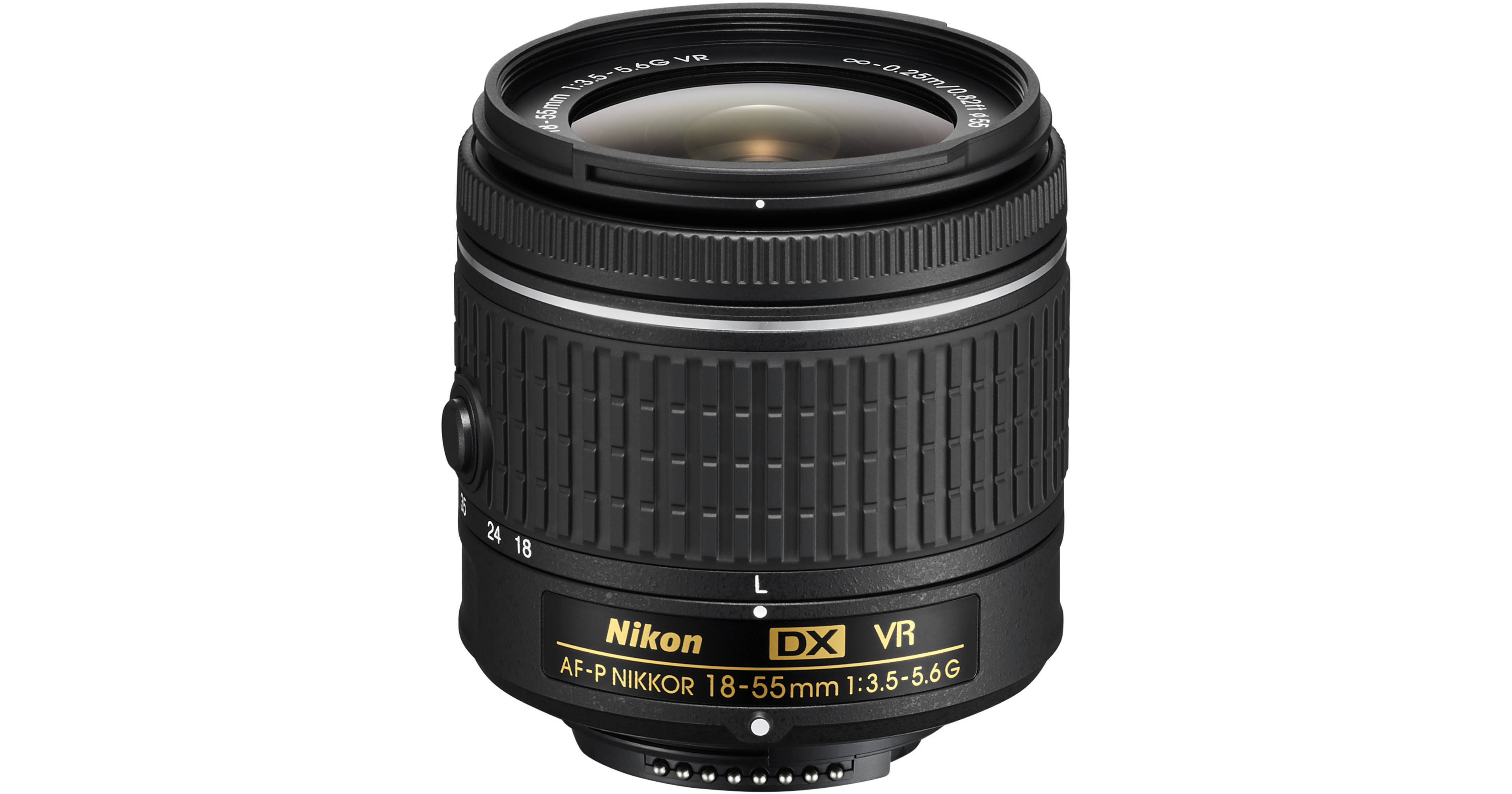 Nikon AF-P DX NIKKOR 18-55mm f/3.5-5.6G VR Lens (Refurbished by Nikon USA)