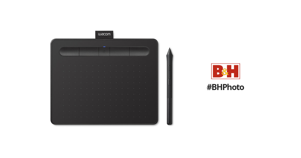 Nero EN, Wacom Intuos CTL-4100WL Small Creative Pen Tablet con Bluetooth 