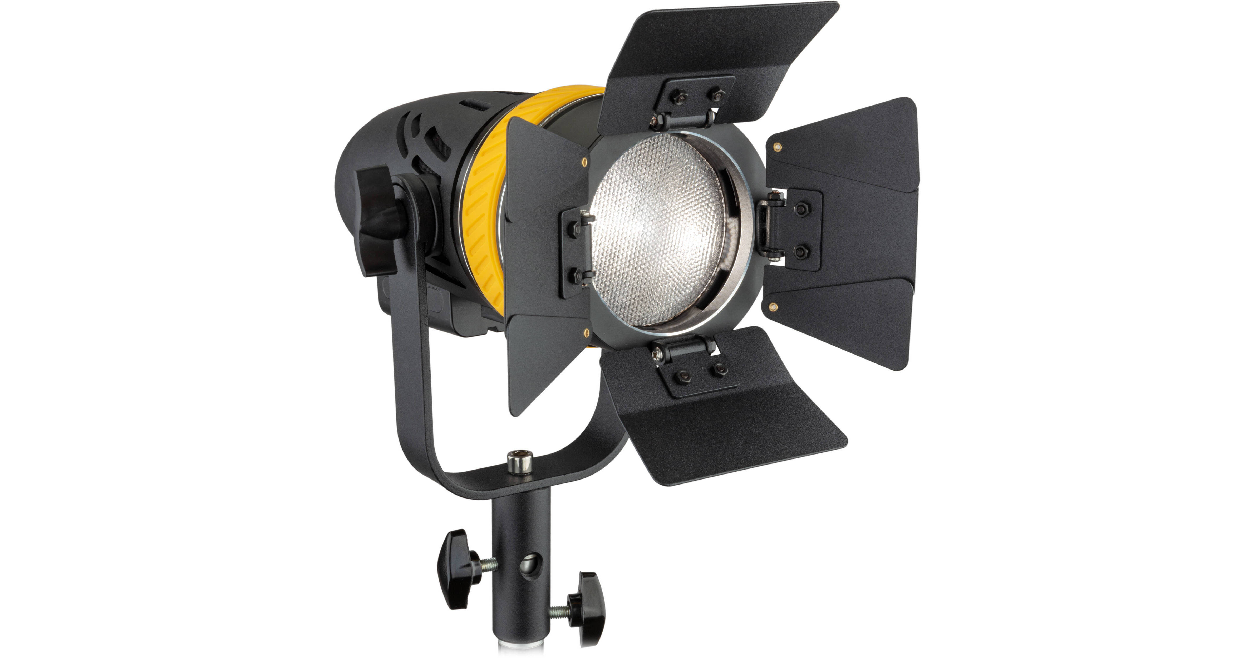 genaray torpedo led bi color focusing flood light