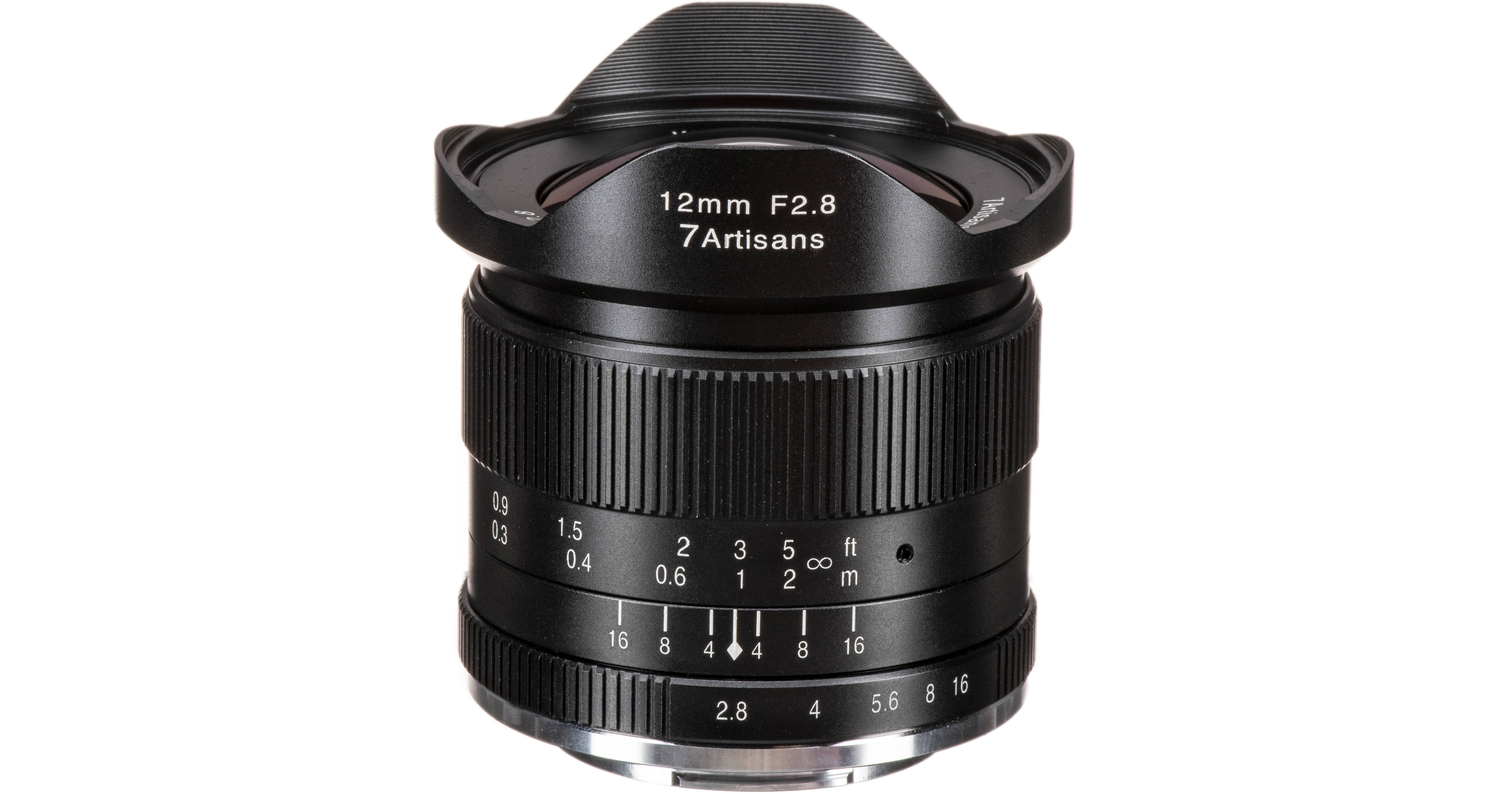 7artisans Photoelectric 12mm f/2.8 Lens for Fujifilm X A603B B&H