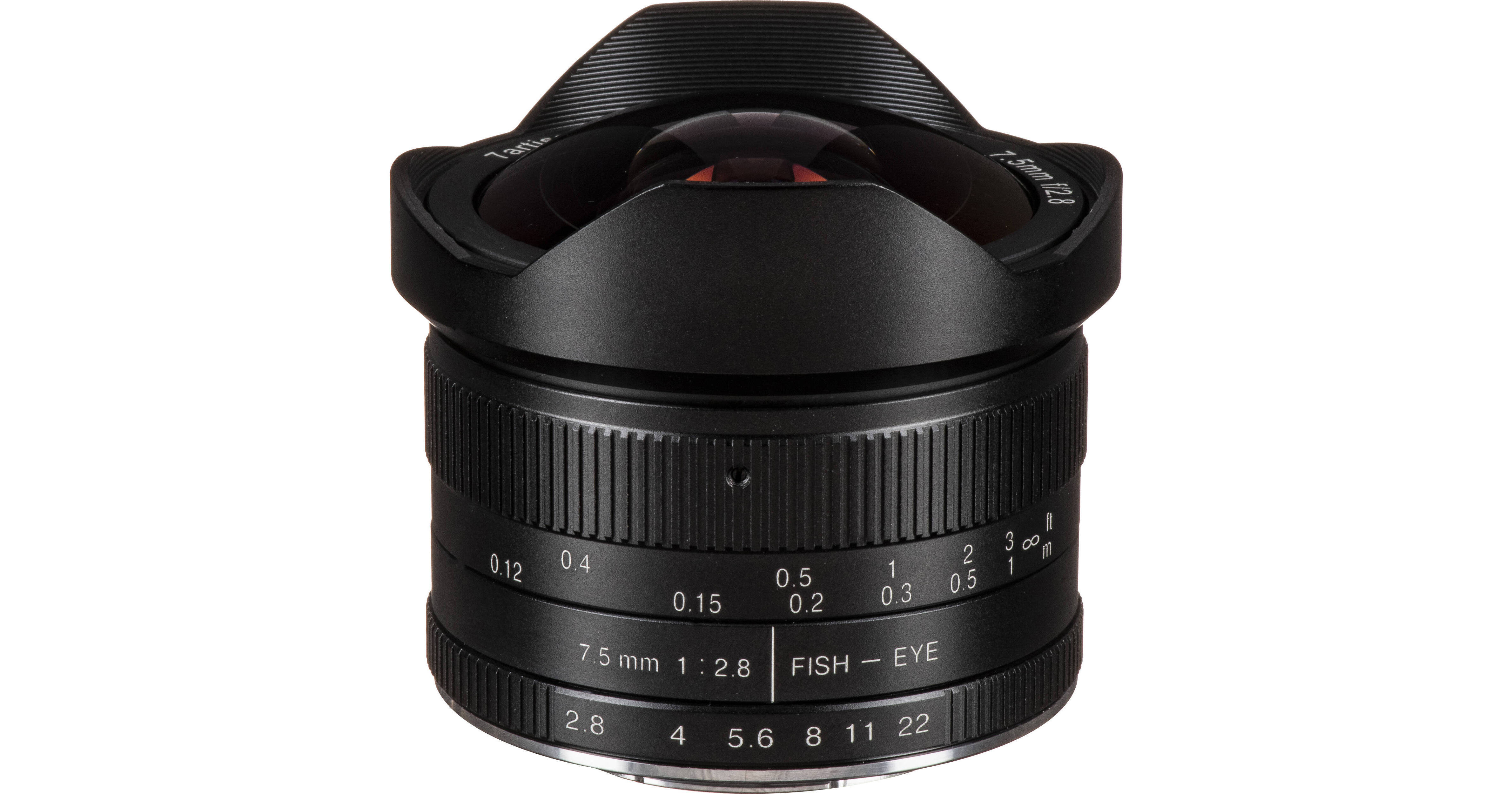 7artisans Photoelectric 7.5mm f/2.8 Fisheye Lens for Micro A304B