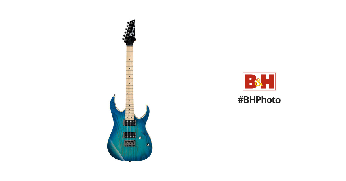  Ibanez RG421AHM RG Series Electric Guitar Blue Moon Burst :  Musical Instruments