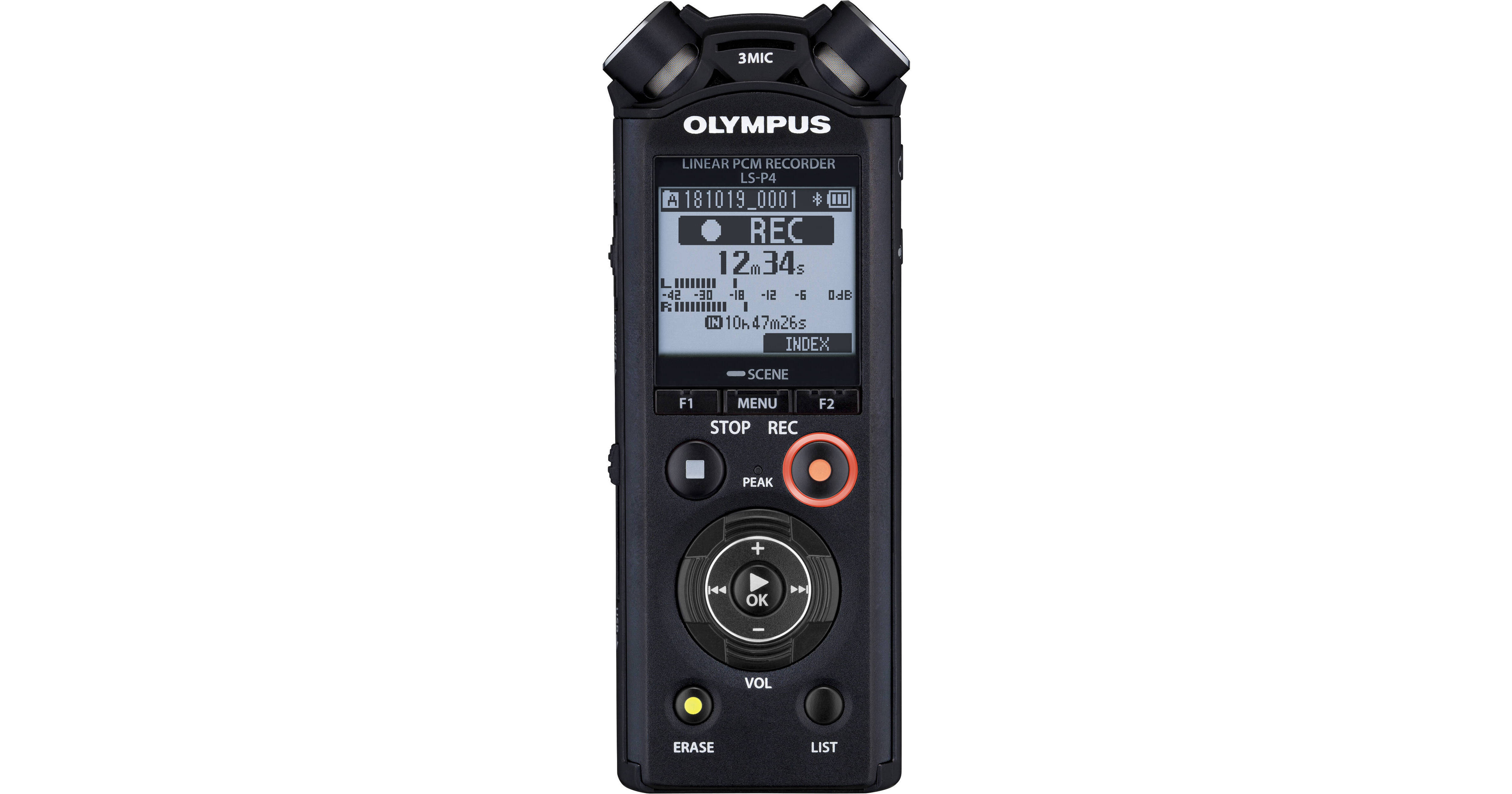 Olympus LS-P4 Audio Recorder V409160BU000 B&H Photo Video