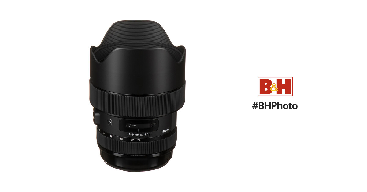 Sigma 14-24mm f/2.8 DG HSM Art Lens for Canon EF 212954 B&H