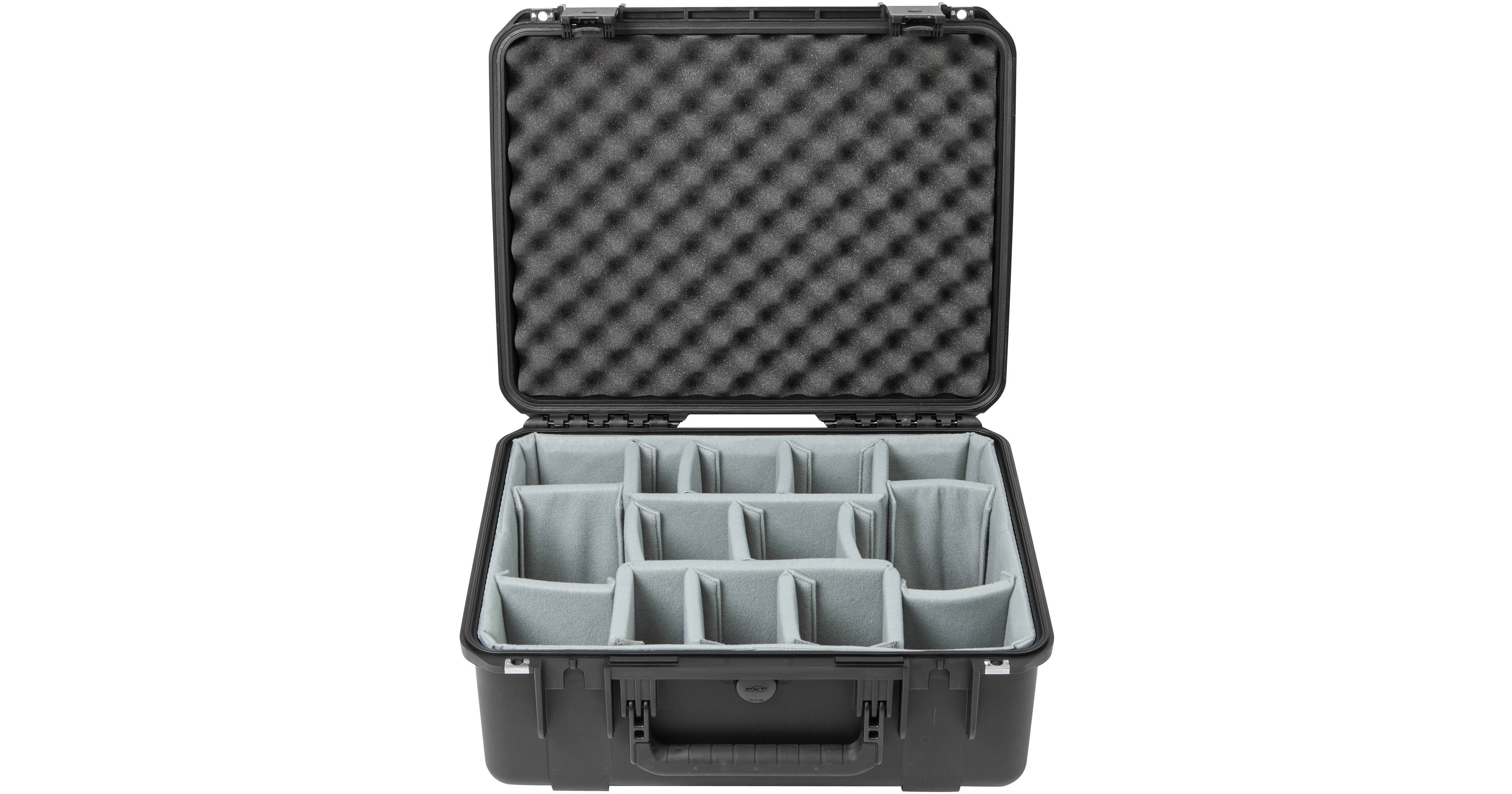 SKB iSeries 1914N-8 Case with Think Tank Photo Dividers & Lid Foam (Black)