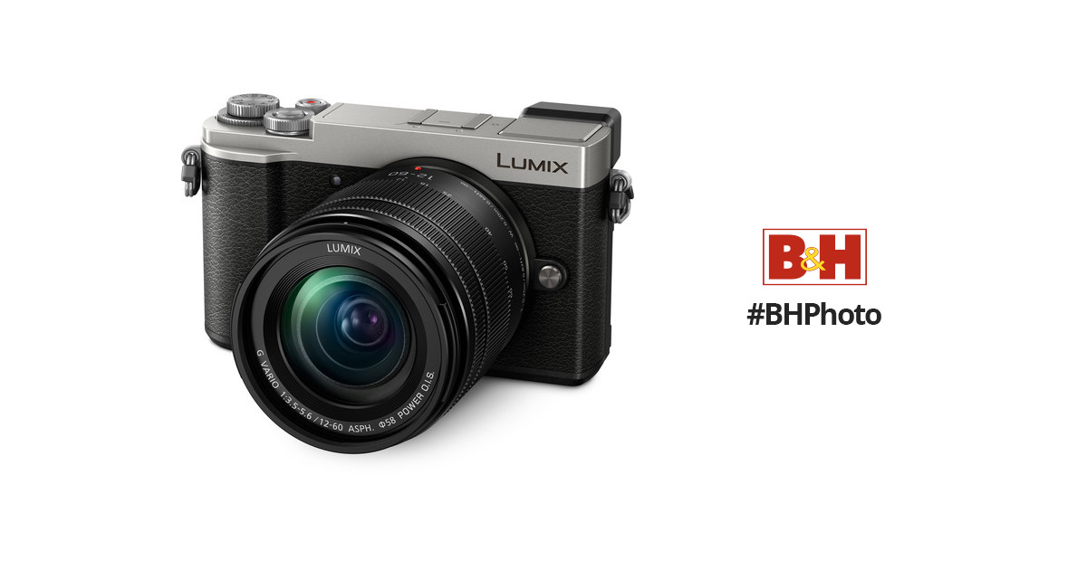 Panasonic Lumix GX9 Mirrorless Camera with 12-60mm Lens DC-GX9MS