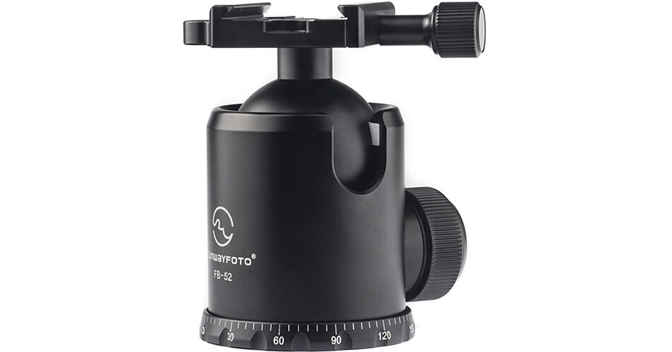 RRS Compatible 44lb Max Load Sunway SUNWAYFOTO FB52 52mm Tripod Ball