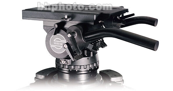 Sachtler VIDEO 90 FB Fluid Head (Flat Base) - Supports 0-255 lbs