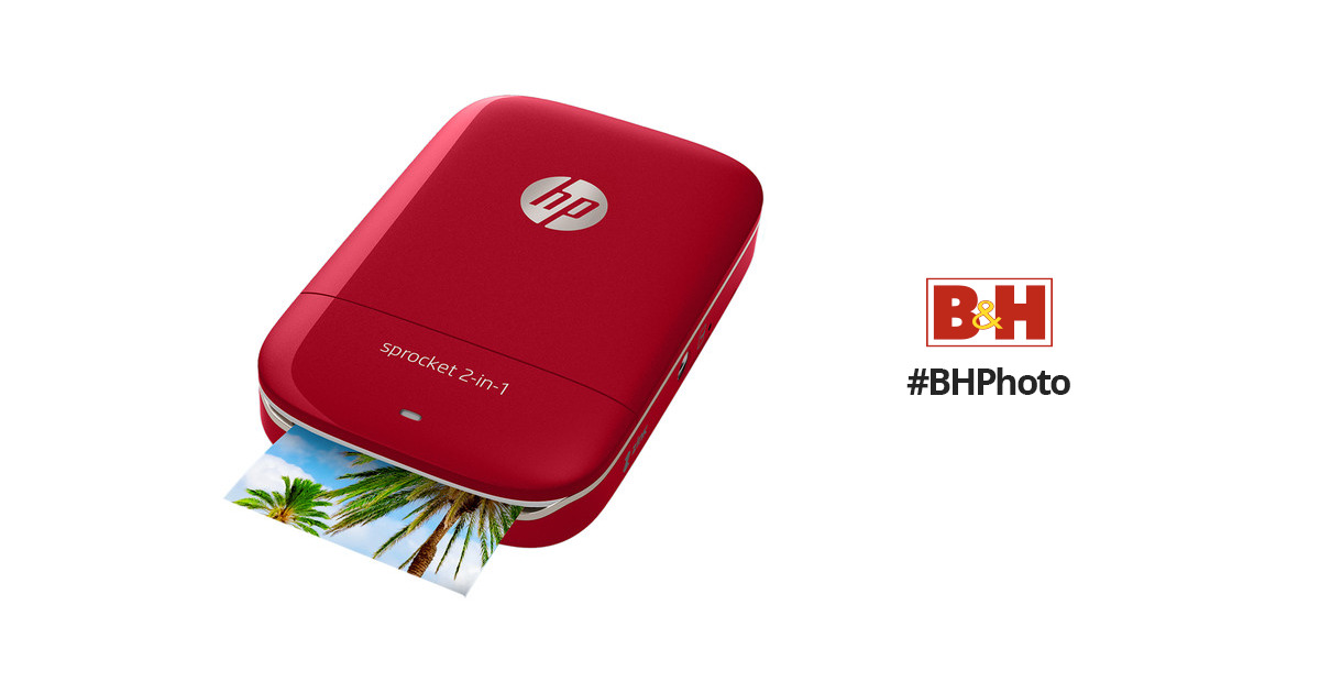 HP Sprocket 2-in-1 Smartphone Printer & Instant Camera