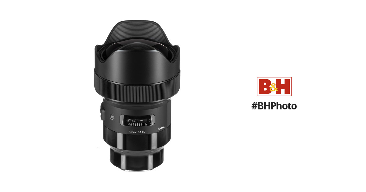 Sigma 14mm f/1.8 DG HSM Art Lens for Sony E 450965 B&H Photo