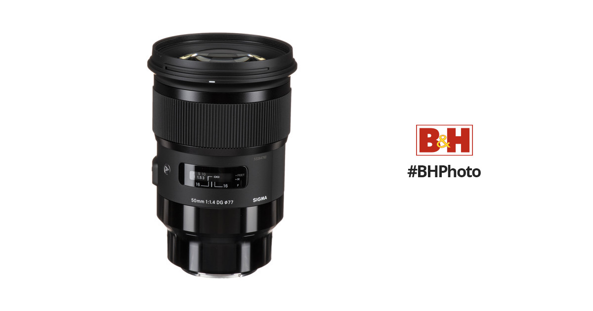 Sigma 50mm f/1.4 DG HSM Art Lens for Sony E 311965 B&H Photo