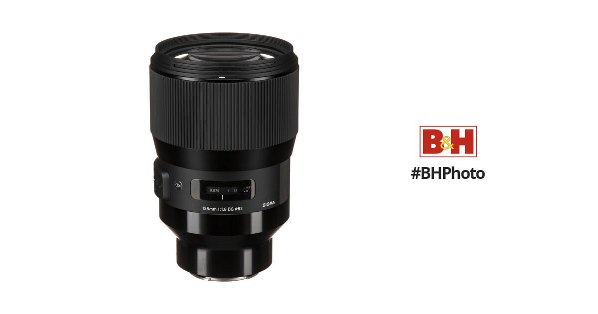Sigma 135mm f/1.8 DG HSM Art Lens for Sony E 240965 B&H Photo