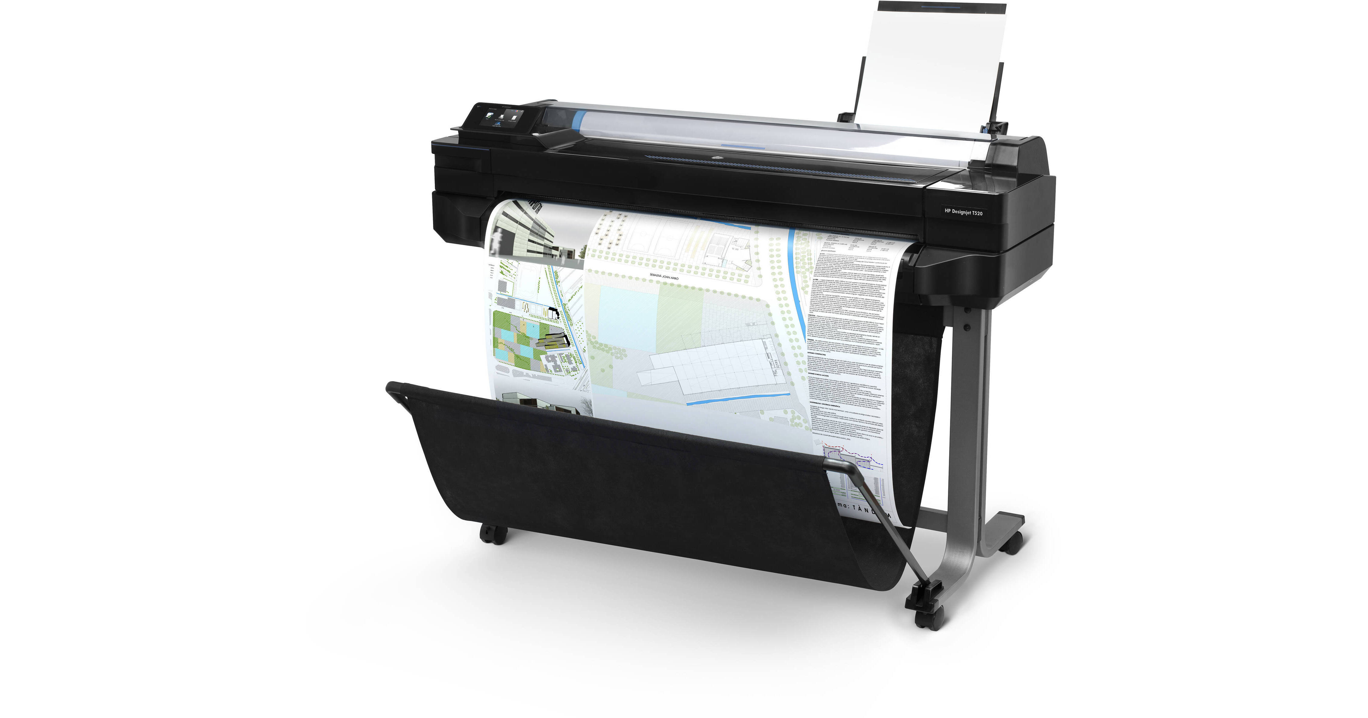 Как установить принтер hp designjet t520