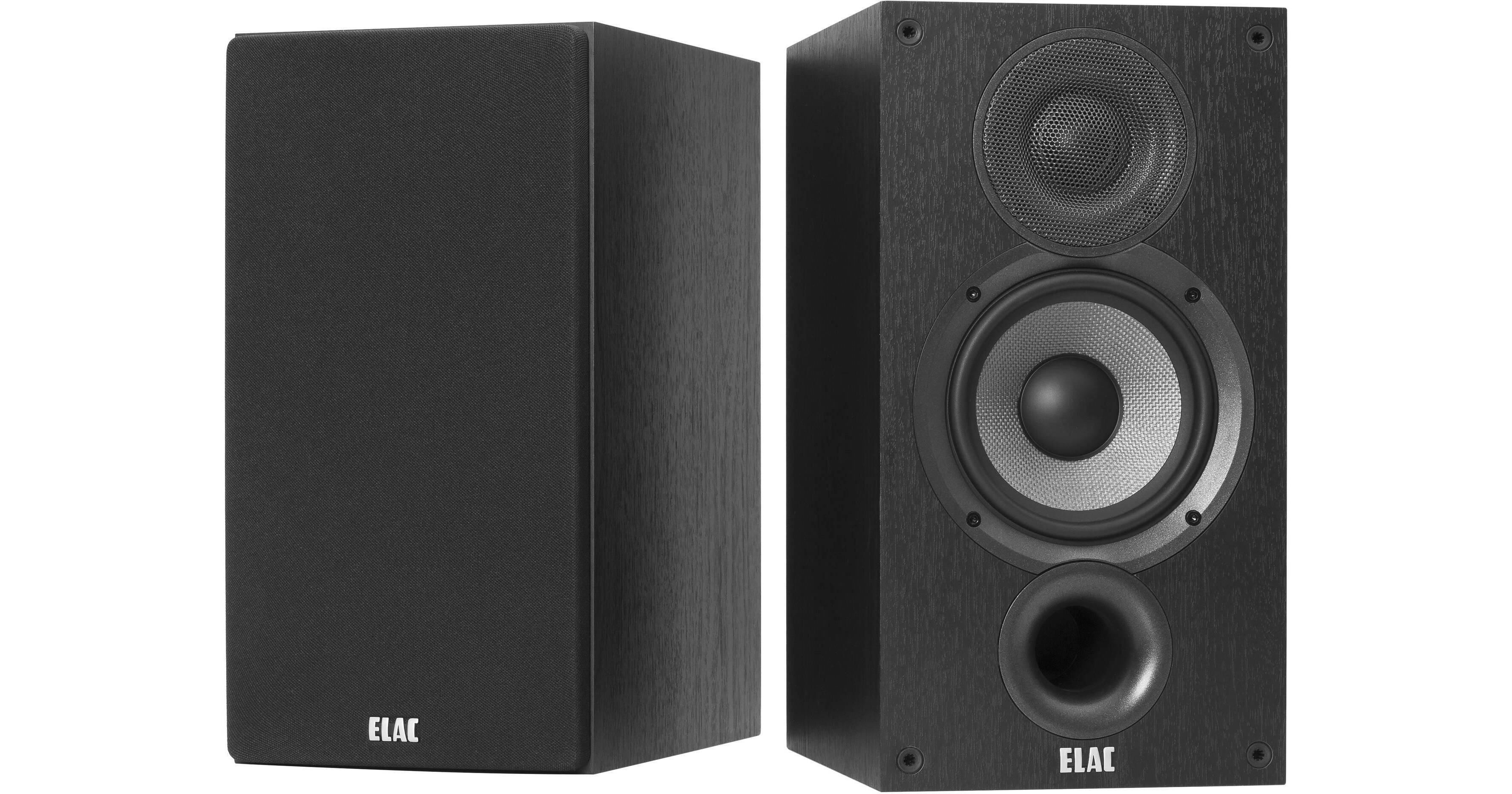 ELAC Debut 2.0 B5.2 2-Way Bookshelf Speakers (Pair) DB52-BK B&H