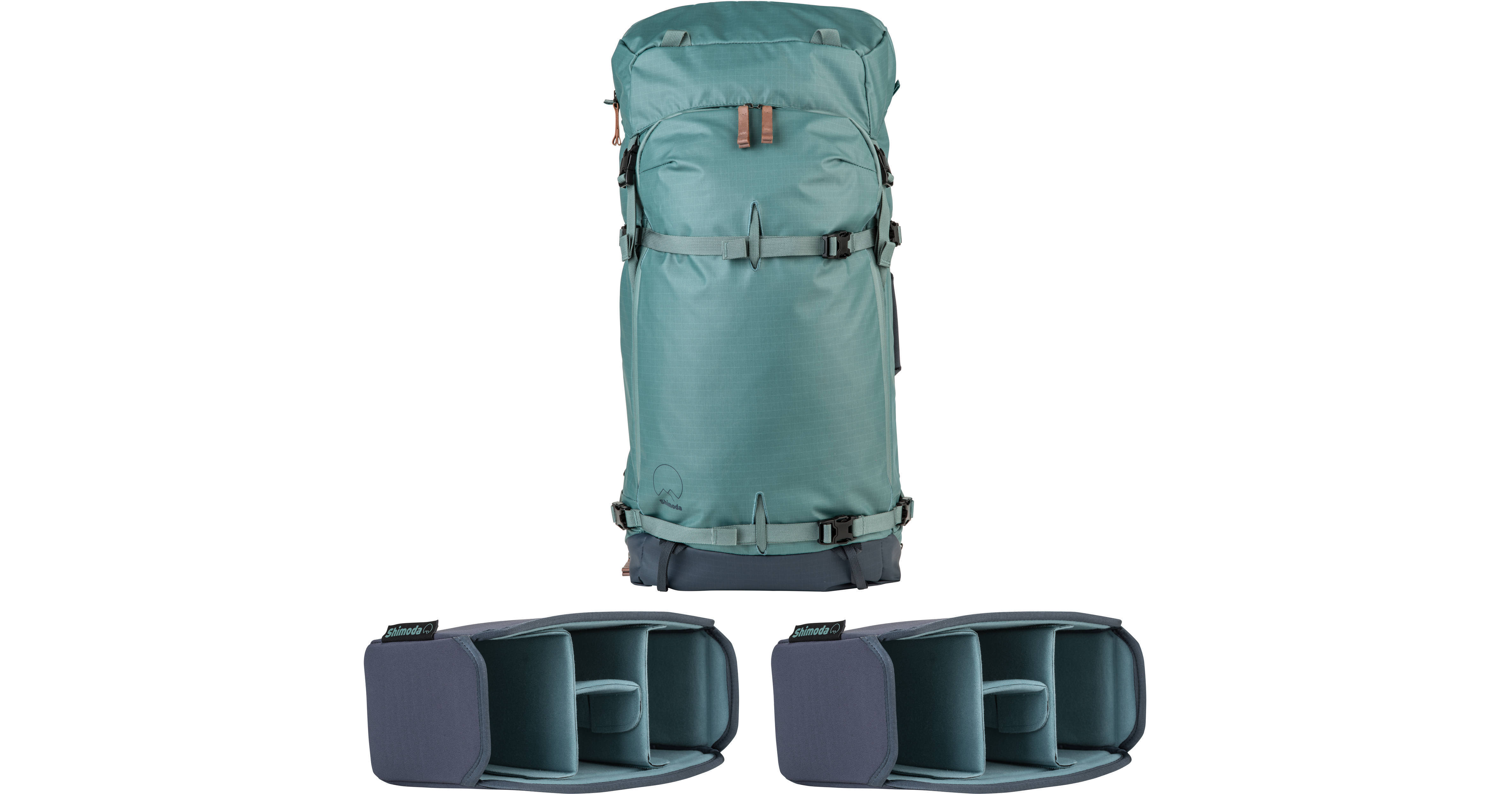 Shimoda Designs Explore 60 Backpack Starter Kit (Sea Pine)