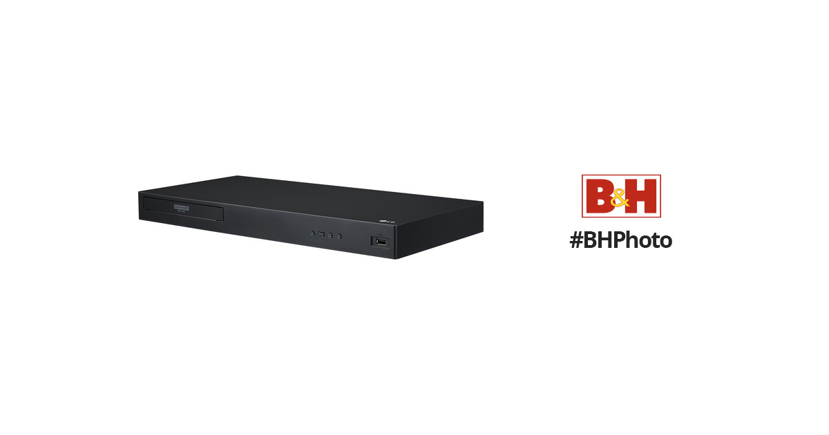 B&H UBK90 UHD UBK90 Blu-ray Photo Video Player LG 4K HDR Network