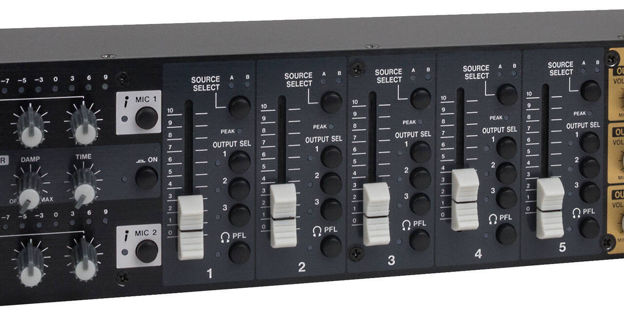 TASCAM MZ-223 - Industrial-Grade Zone Mixer