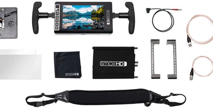 SmallHD 703 UltraBright Directors Kit (Gold Mount)