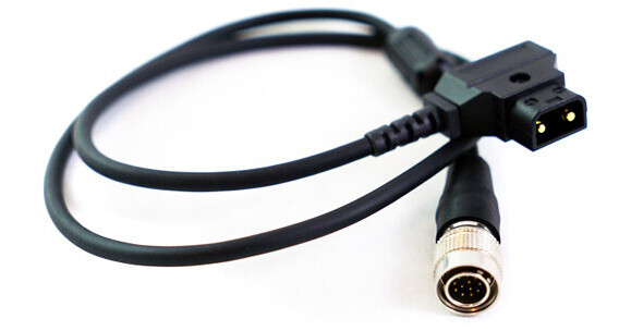 Angenieux PWD-2 12-Pin Hirose to D-Tap Power Cable